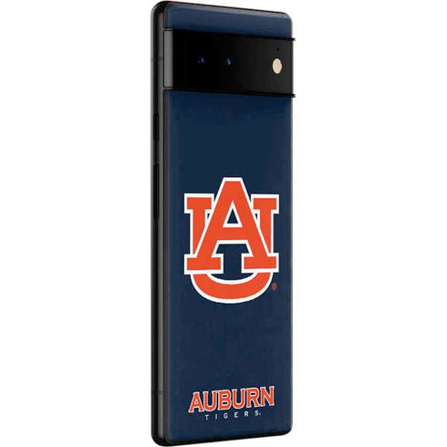 Auburn University Logo Blue Google Pixel 6 Pro Skin
